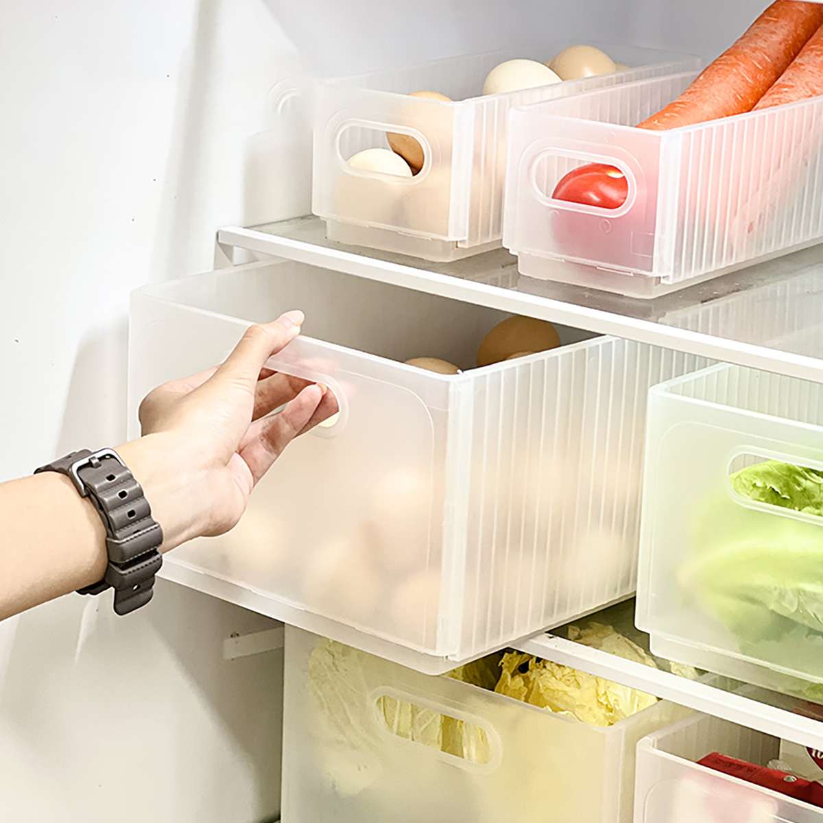 Food Storage Without Plastic - WORTHBUY-caja de almacenamiento plegable de plástico