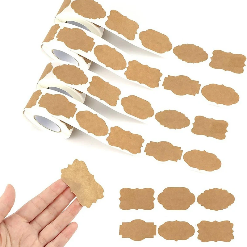 Food Storage Label - Etiquetas Autoadhesivas para Frascos de Especias,