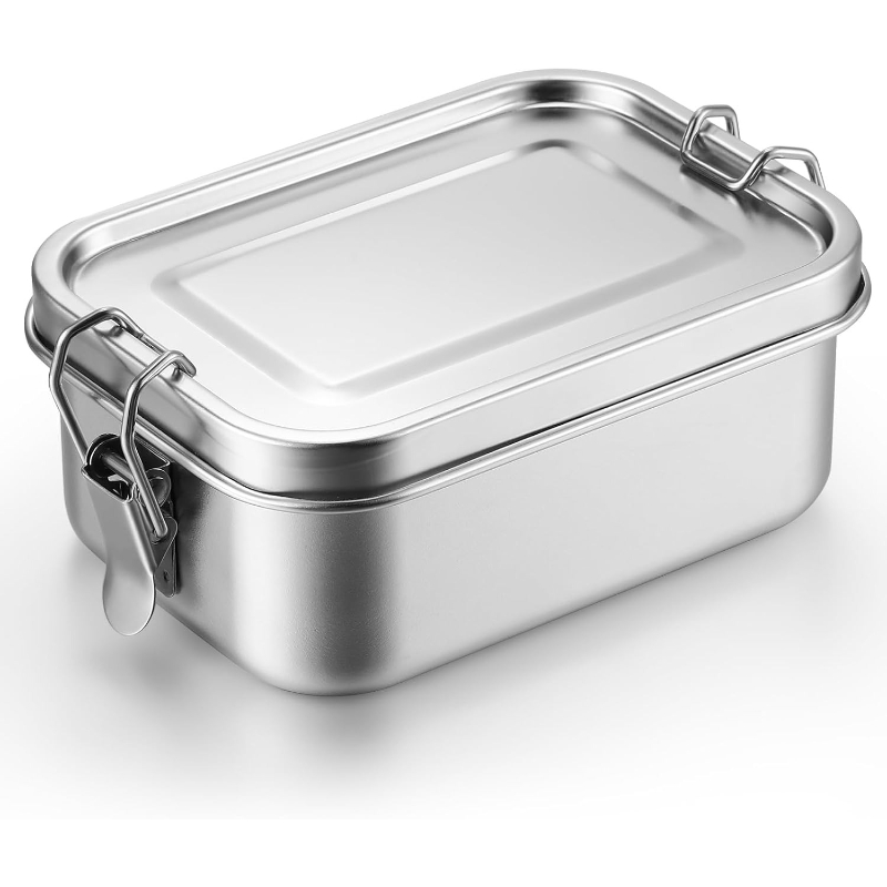 Food Storage Containers B&M - Recipientes de Acero Inoxidable para Almacenamiento