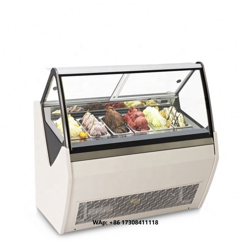 Food Storage Freezer - Congelador Exhibidor con Puerta de Vidrio