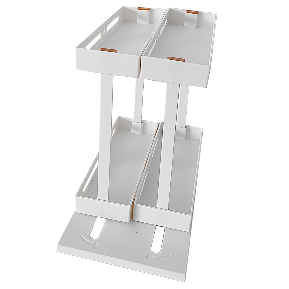 Food Storage Without Plastic - Organizador de Cocina Deslizable de 2