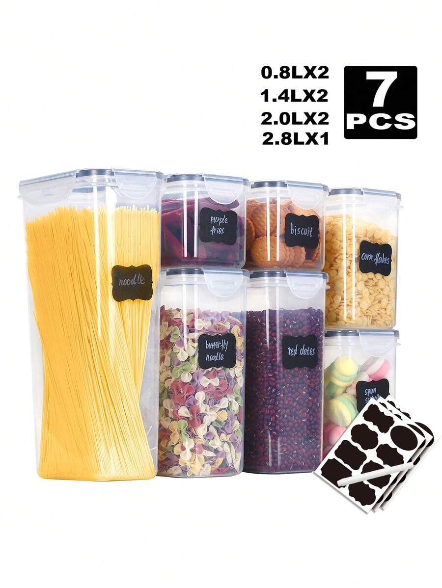 Food Storage Jar Labels - Frascos de almacenamiento de alimentos, tarros