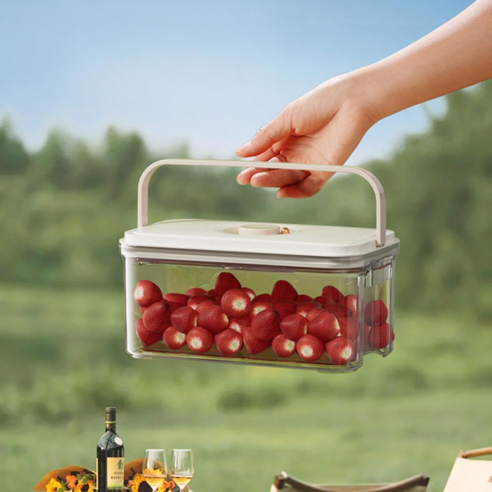 Food Storage Without Plastic - Caja de Almacenamiento con Capas Extraíbles,