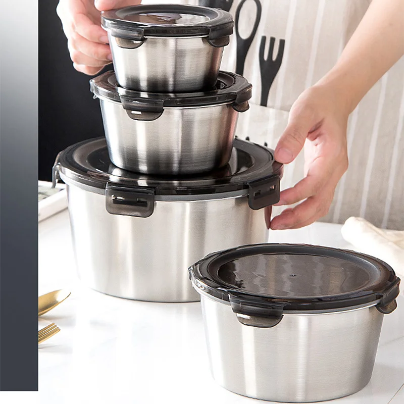 Food Storage Containers B&M - Fiambrera Bento de acero inoxidable 304