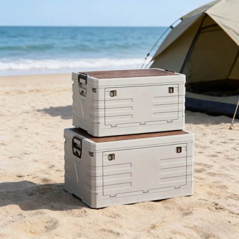 Food Storage Containers B&M - Caja de Almacenamiento para Auto, Plegable,