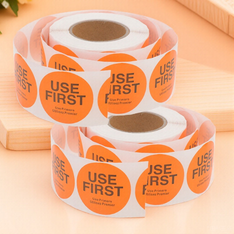 Food Storage Label - 2 Rollos de Etiquetas de Control