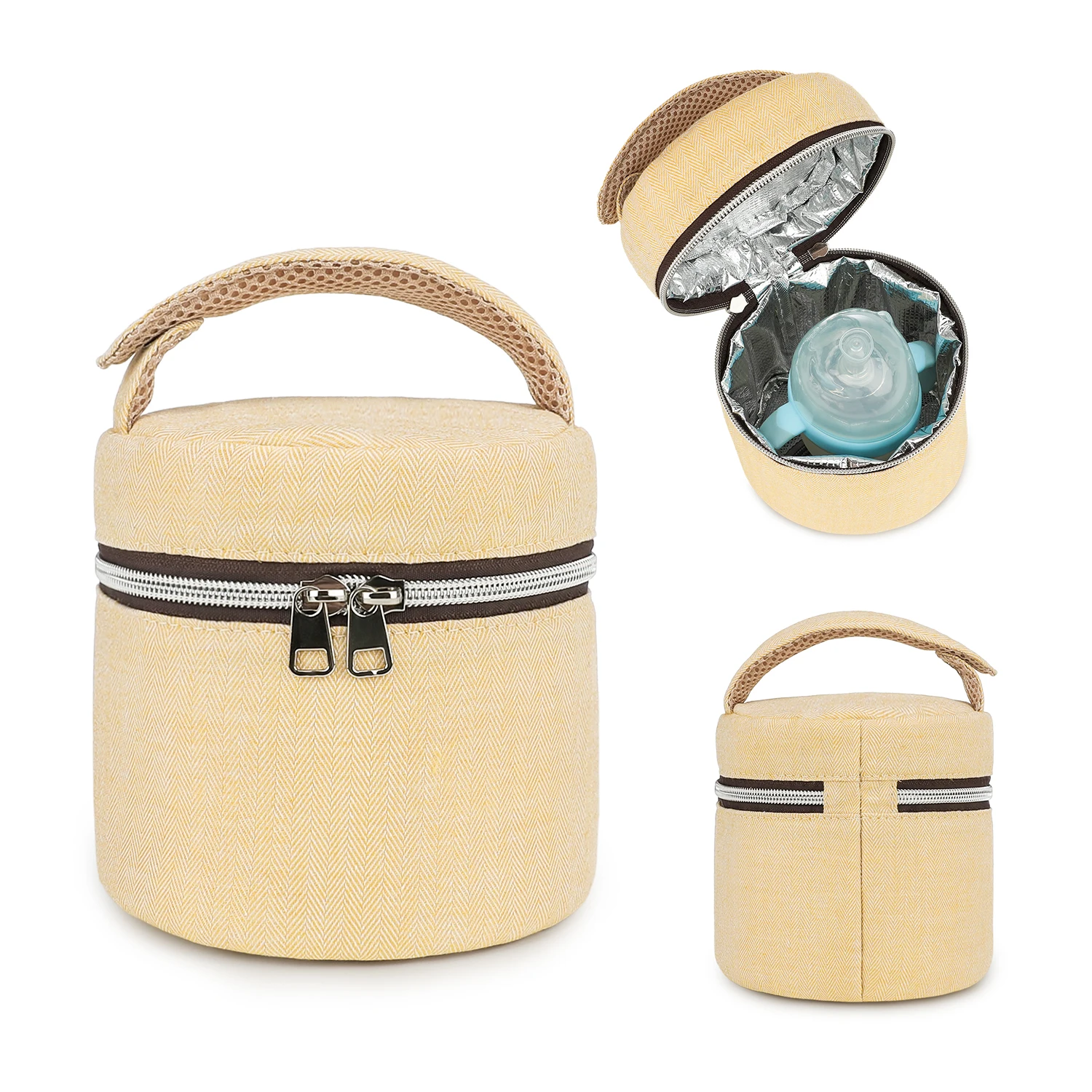 Food Storage Temperature - Bolsa para biberones impermeable, con temperatura