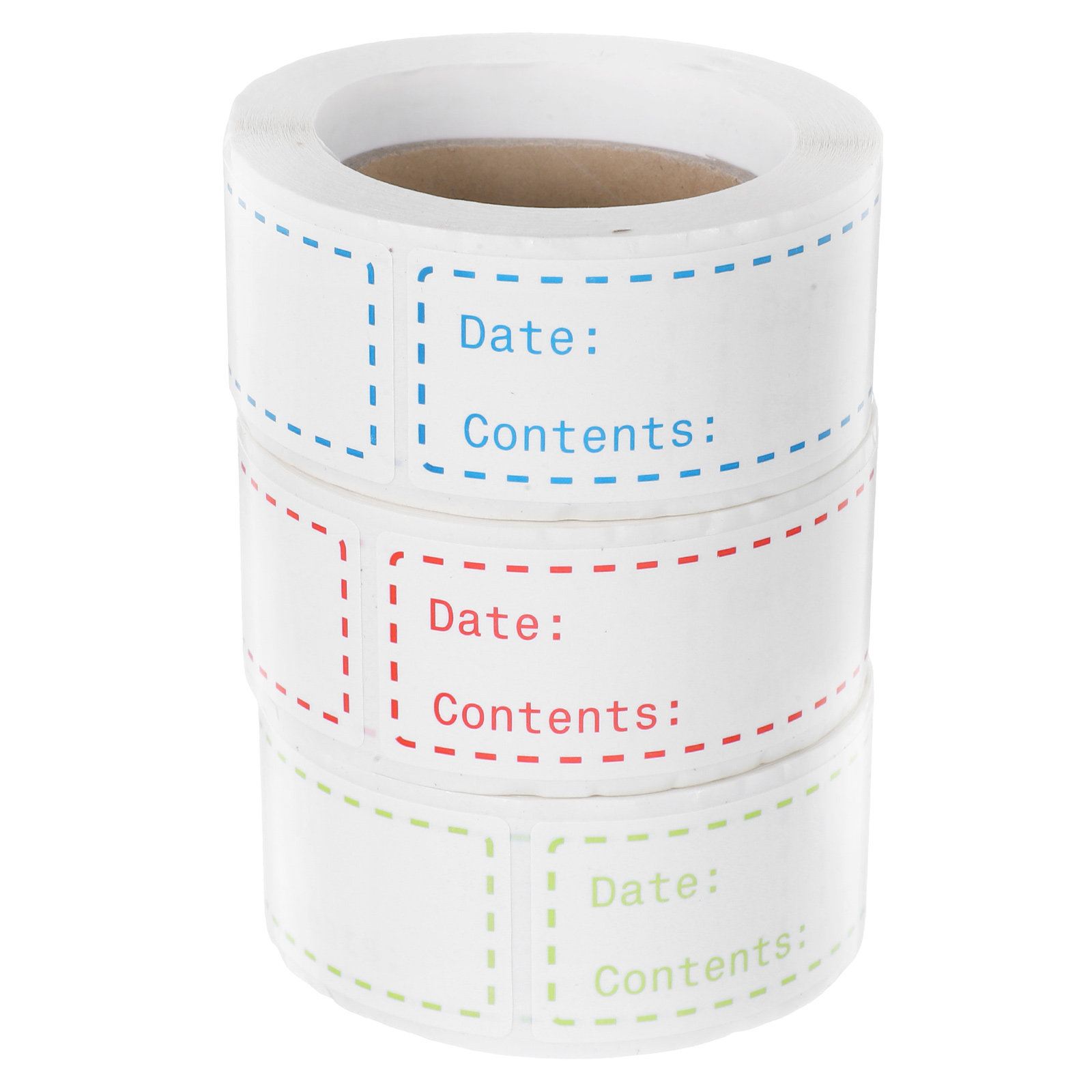 Food Storage Label - 3 Rollos de Etiquetas Autoadhesivas para