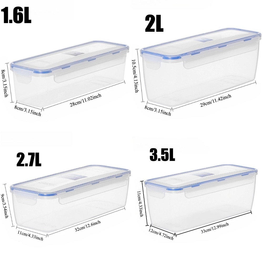 Recipientes para Almacenar Ali - Food Storage Containers B&M reseña y precio