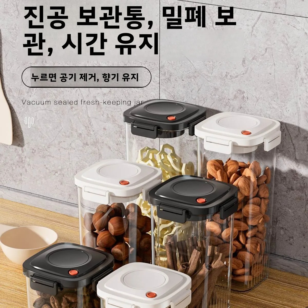 Tanque sellado al vacío de plá - Food Storage Boxes reseña y precio