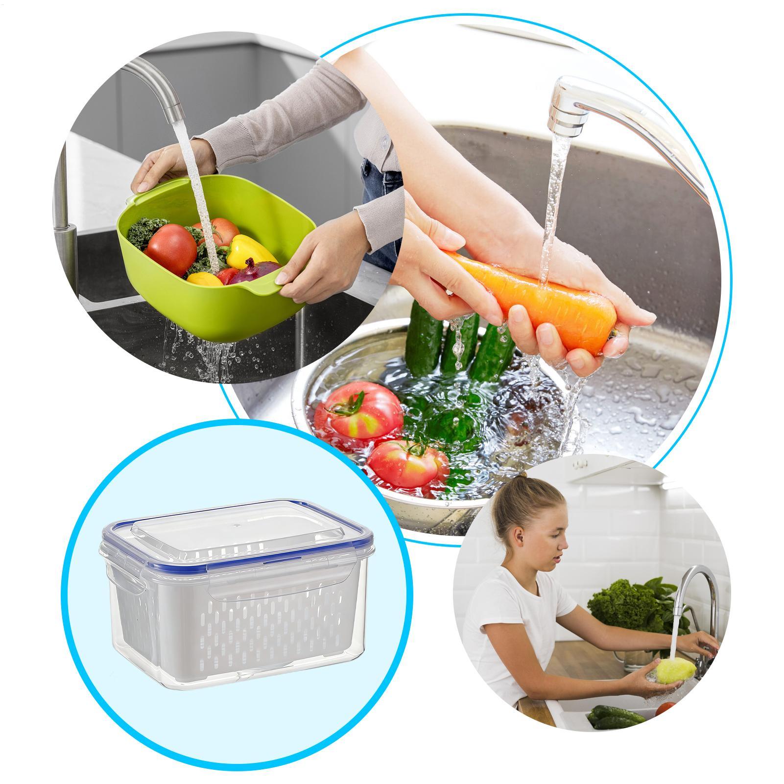 Contenedor de Almacenamiento d - Food Storage For Refrigerator reseña y precio