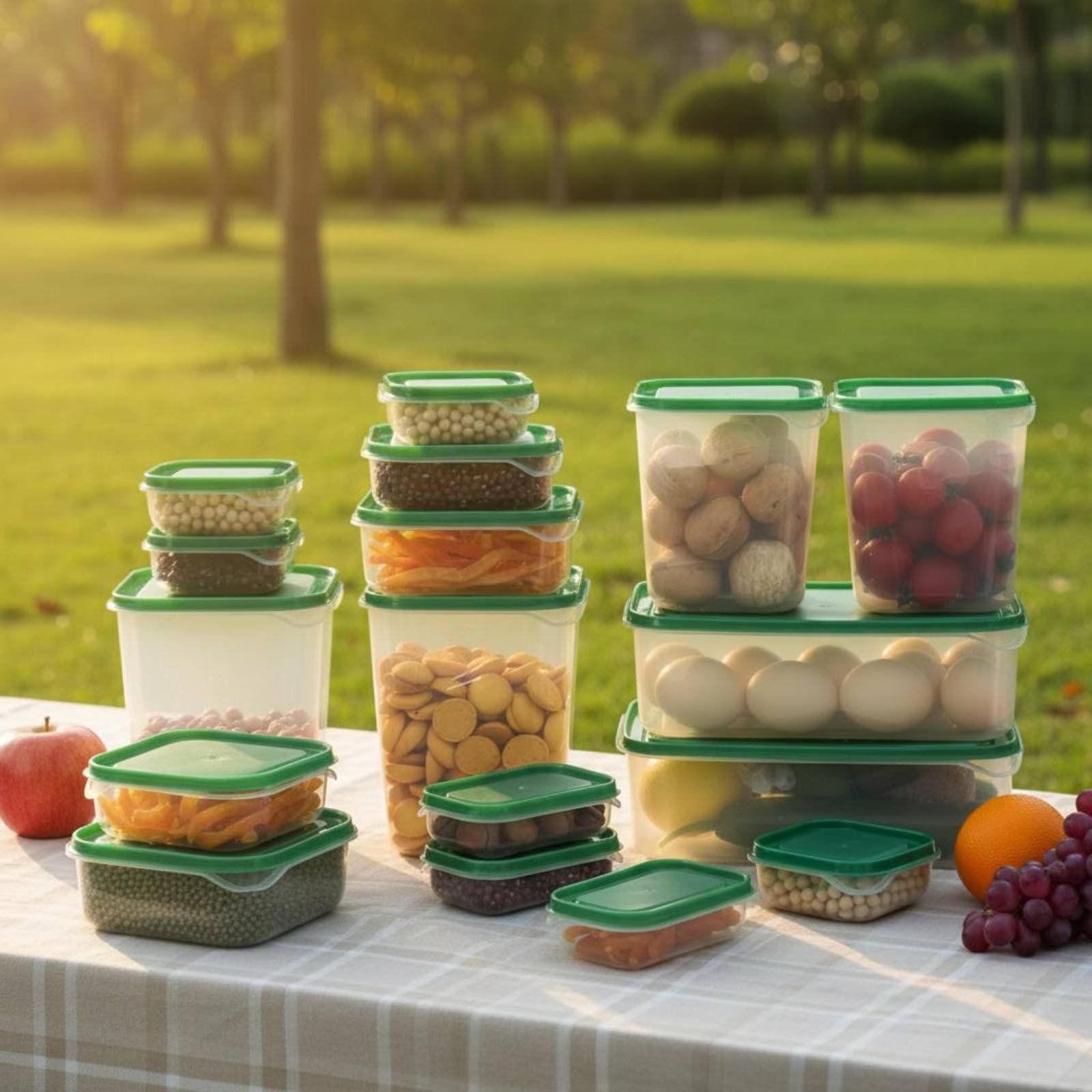 Juego de 17 Recipientes para R - Food Storage Boxes reseña y precio