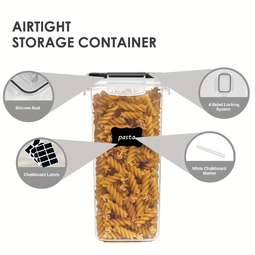 24 Recipientes para Almacenami - Food Storage Containers B&M reseña y precio