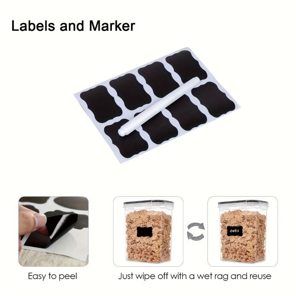 24 Recipientes para Almacenami - Food Storage Containers B&M reseña y precio