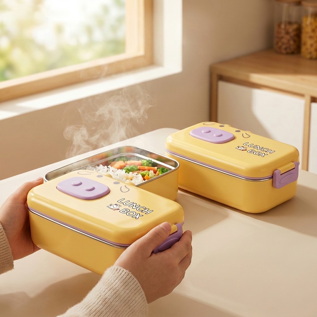 Lonchera Infantil de Acero Ino - Food Storage Containers B&M reseña y precio