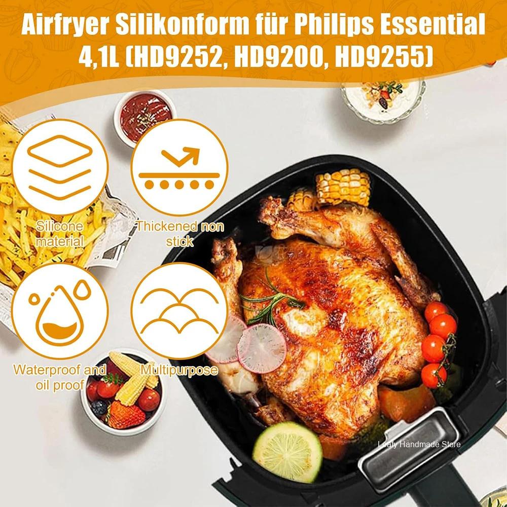 Molde para freidora de aire de - Philips Air Fryer Hd9252 reseña y precio
