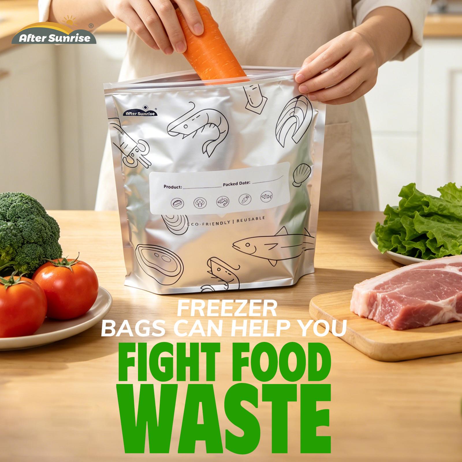 【Alimentos Refrigerados】Bolsas - Food Storage Label reseña y precio