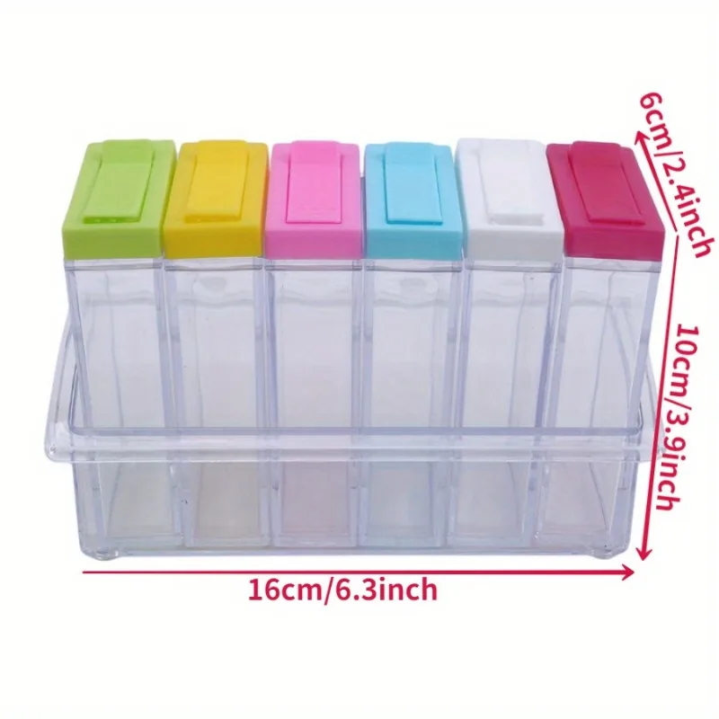 Caja de condimentos transparen - Food Storage For Room reseña y precio