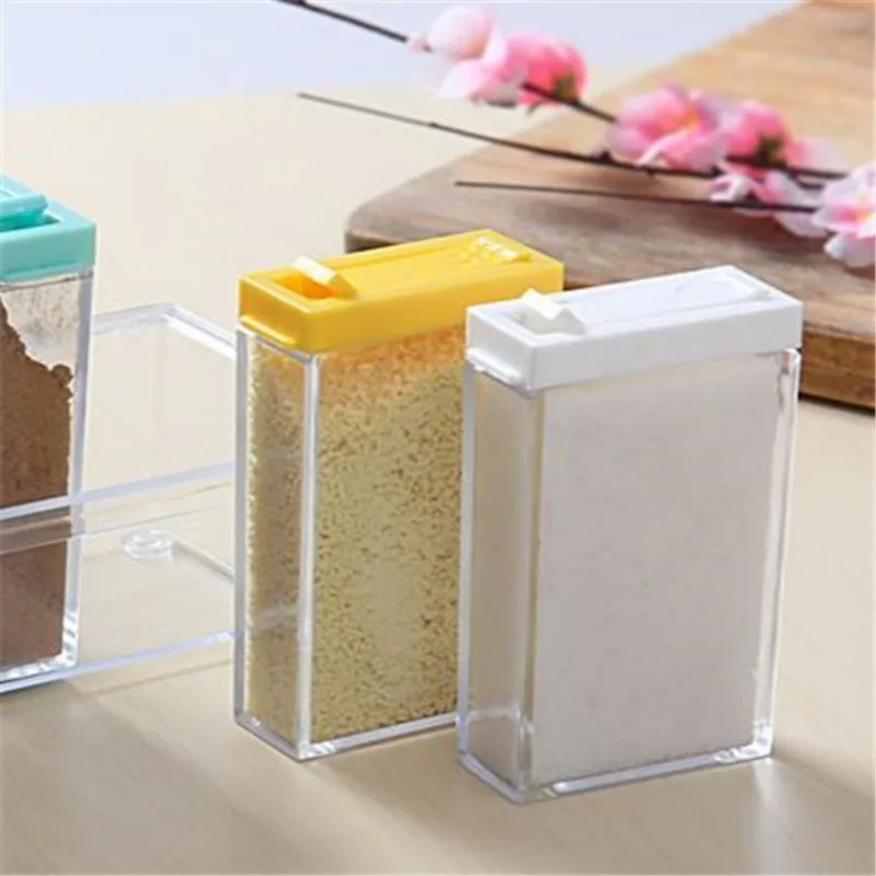Caja de condimentos transparen - Food Storage For Room reseña y precio