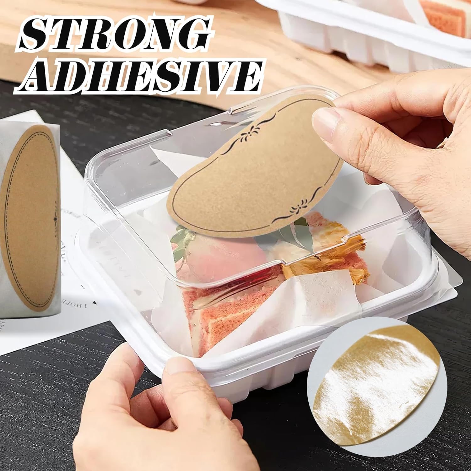 500 etiquetas para tarros Maso - Food Storage Jar Labels reseña y precio