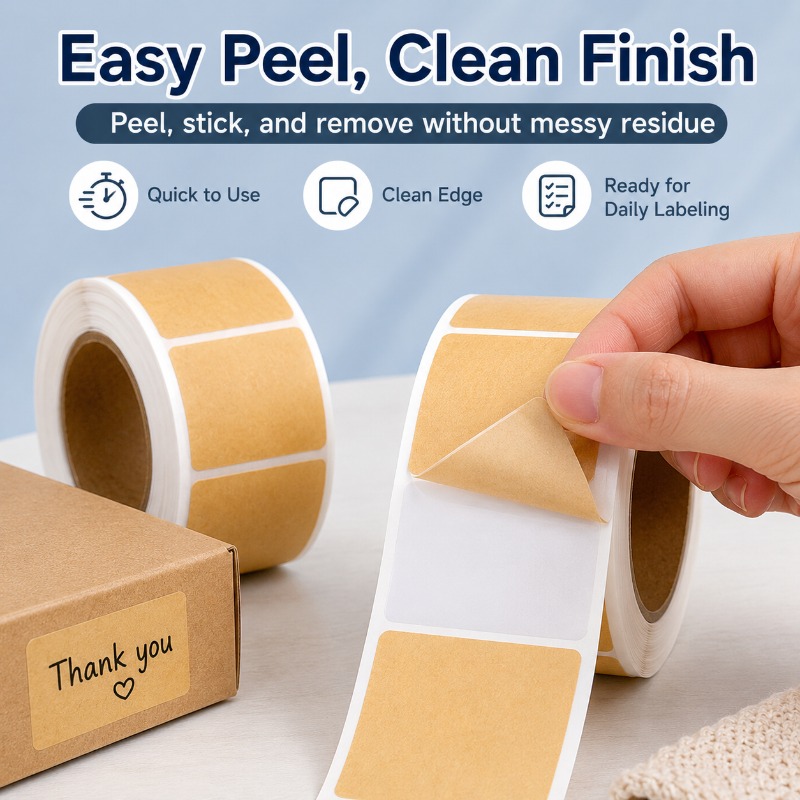 Etiquetas Adhesivas de Papel K - Food Storage Jar Labels reseña y precio