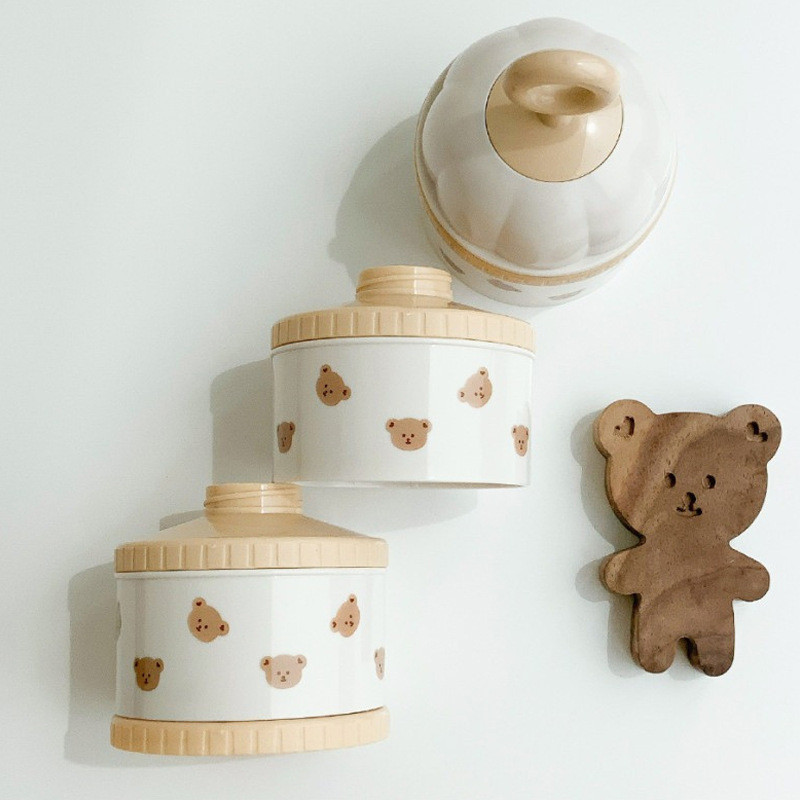 Caja de leche en polvo de oso  - Food Storage Dispenser reseña y precio