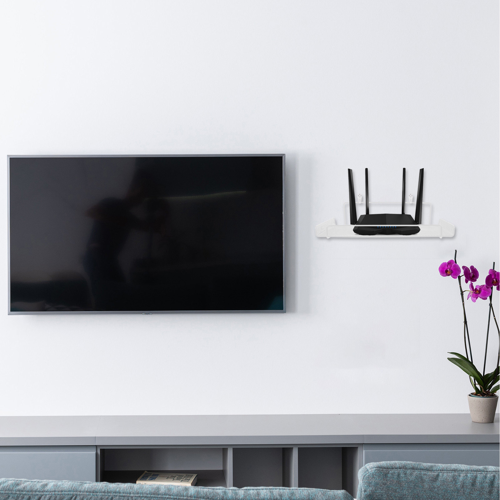 Soporte de Pared para Router s - Food Storage Boxes reseña y precio