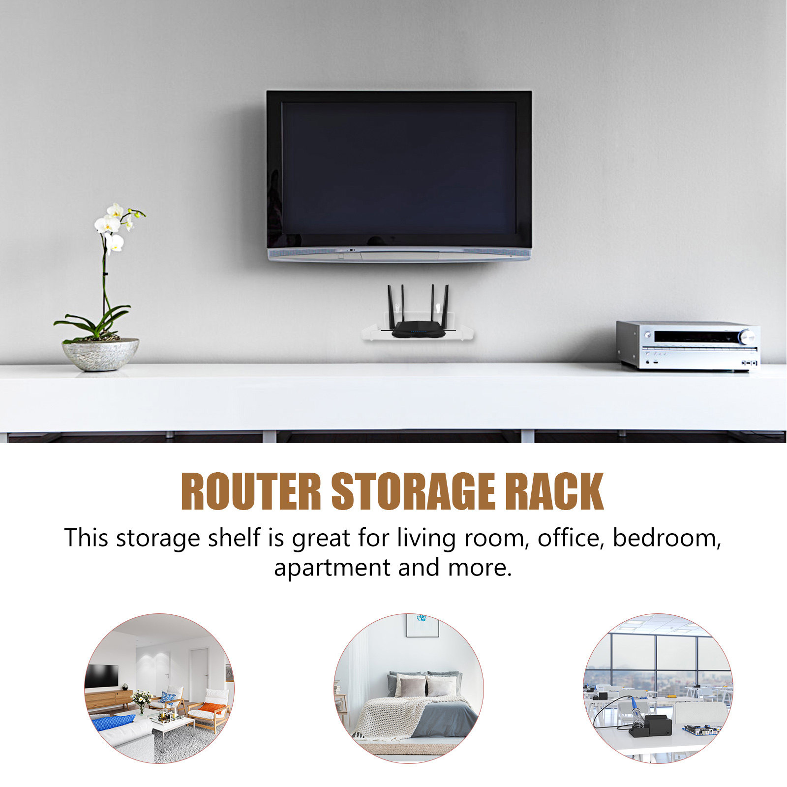 Soporte de Pared para Router s - Food Storage Boxes reseña y precio