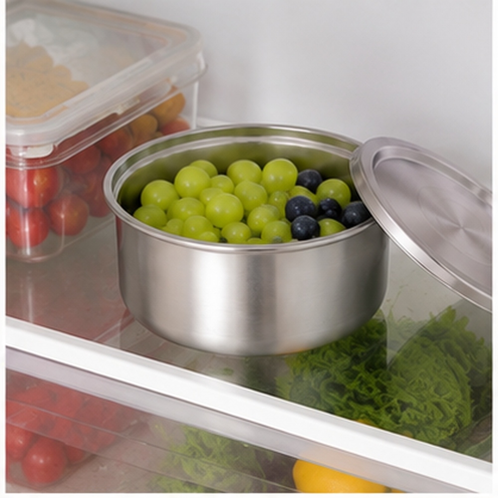 Recipientes de acero inoxidabl - Food Storage Ideas reseña y precio