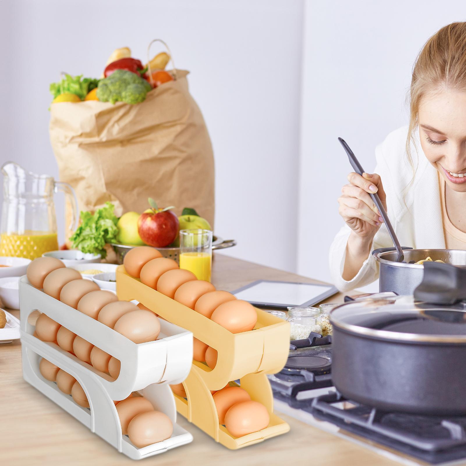 Dispensador de Huevos para Ref - Food Storage Dispenser reseña y precio