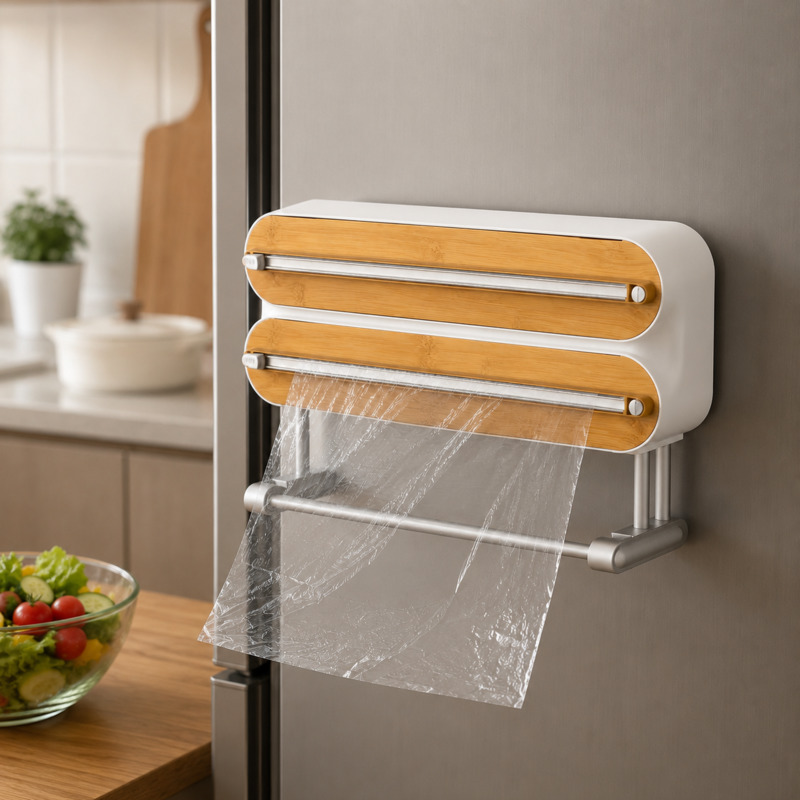 Dispensador de Papel Film Magn - Food Storage Cabinet For Kitchen reseña y precio