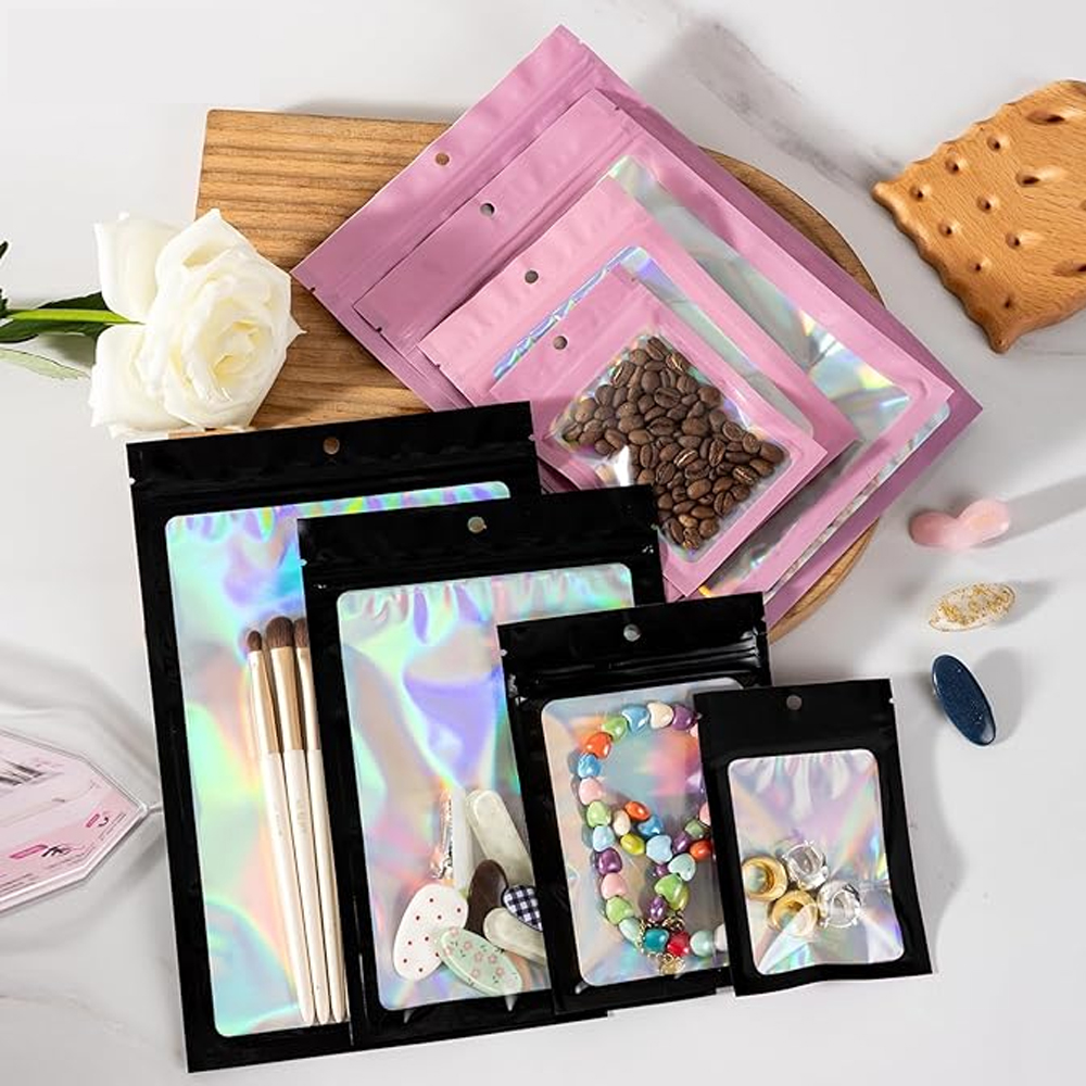 Bolsas de Plástico Holográfica - Food Storage Zip Bags reseña y precio