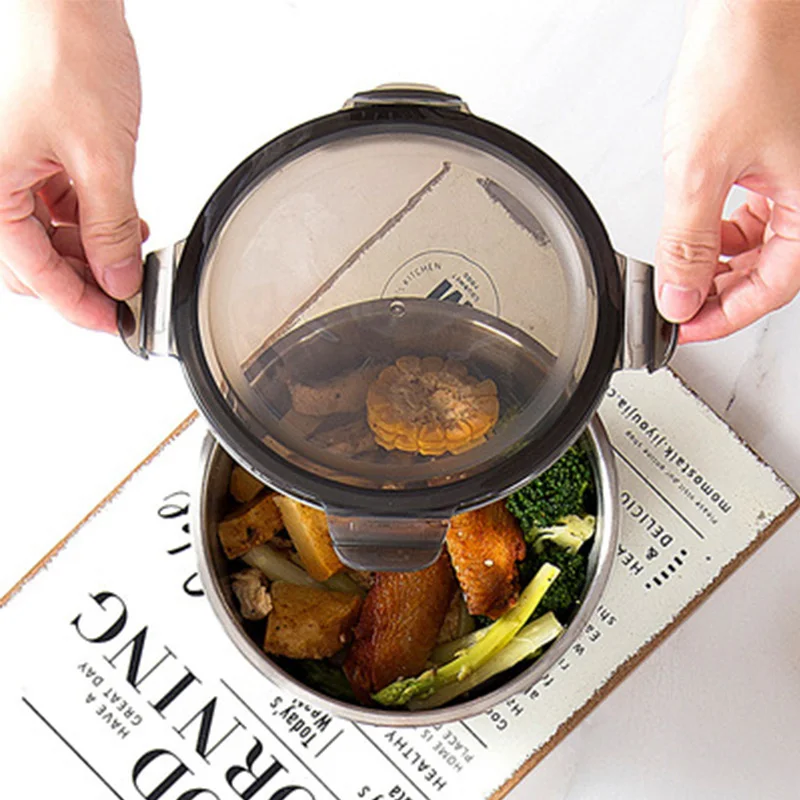 Fiambrera Bento de acero inoxi - Food Storage Containers B&M reseña y precio
