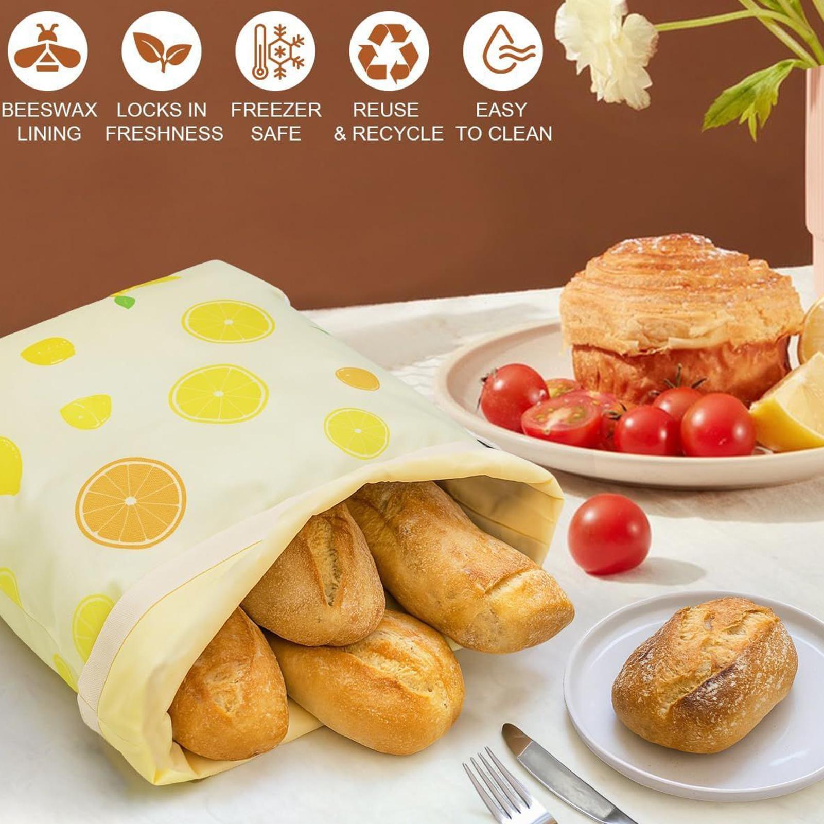 Bolsas de pan reutilizables, b - Food Storage Freezer reseña y precio