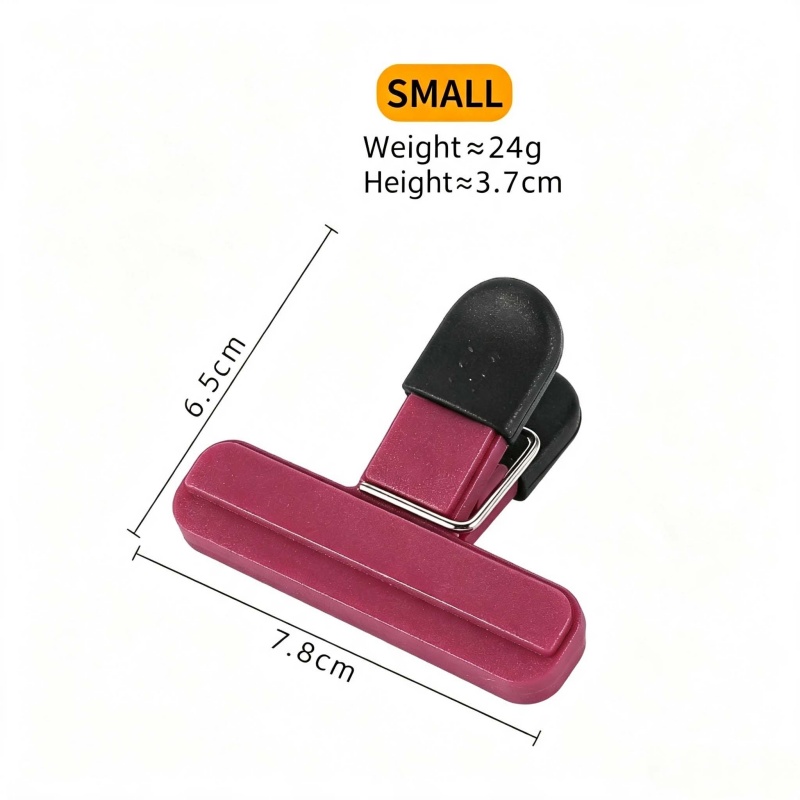 4 clips portátiles de plástico - Food Storage Zip Bags reseña y precio