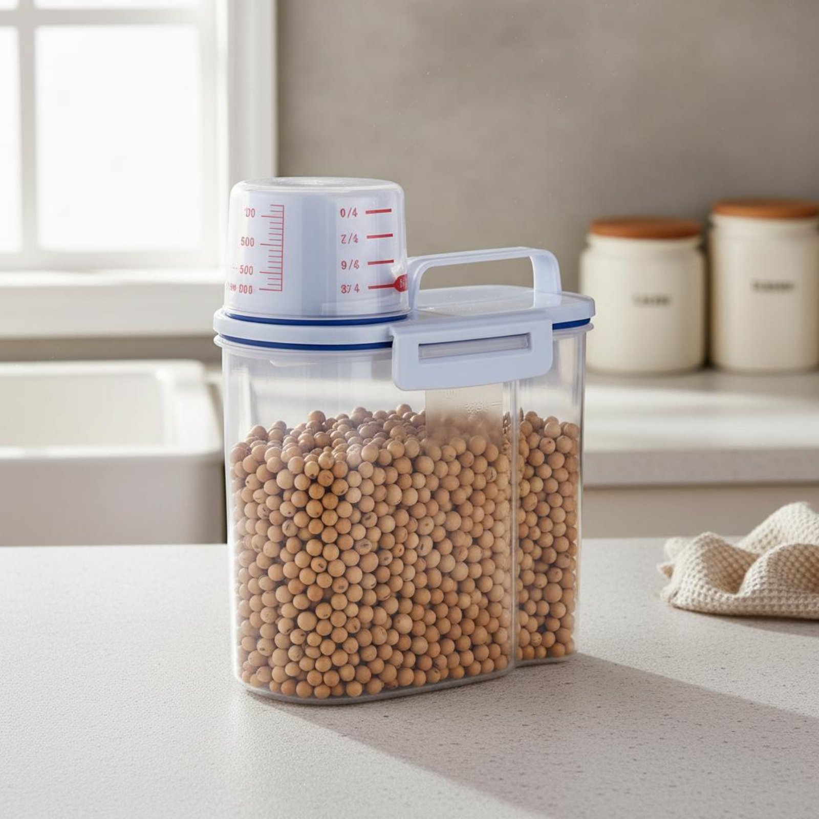 Contenedor de Almacenamiento d - Food Storage Dispenser reseña y precio