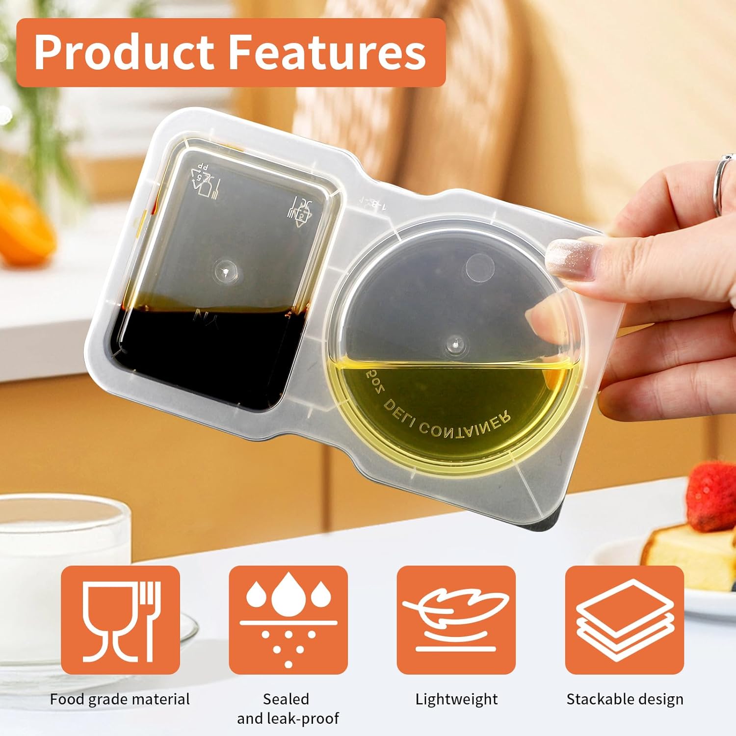 Contenedor de Condimentos de D - Food Storage Without Plastic reseña y precio