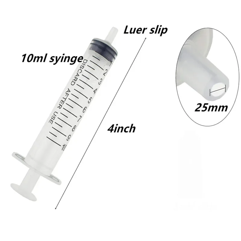 Jeringas desechables de 5ml/10 - Food Storage Without Plastic reseña y precio