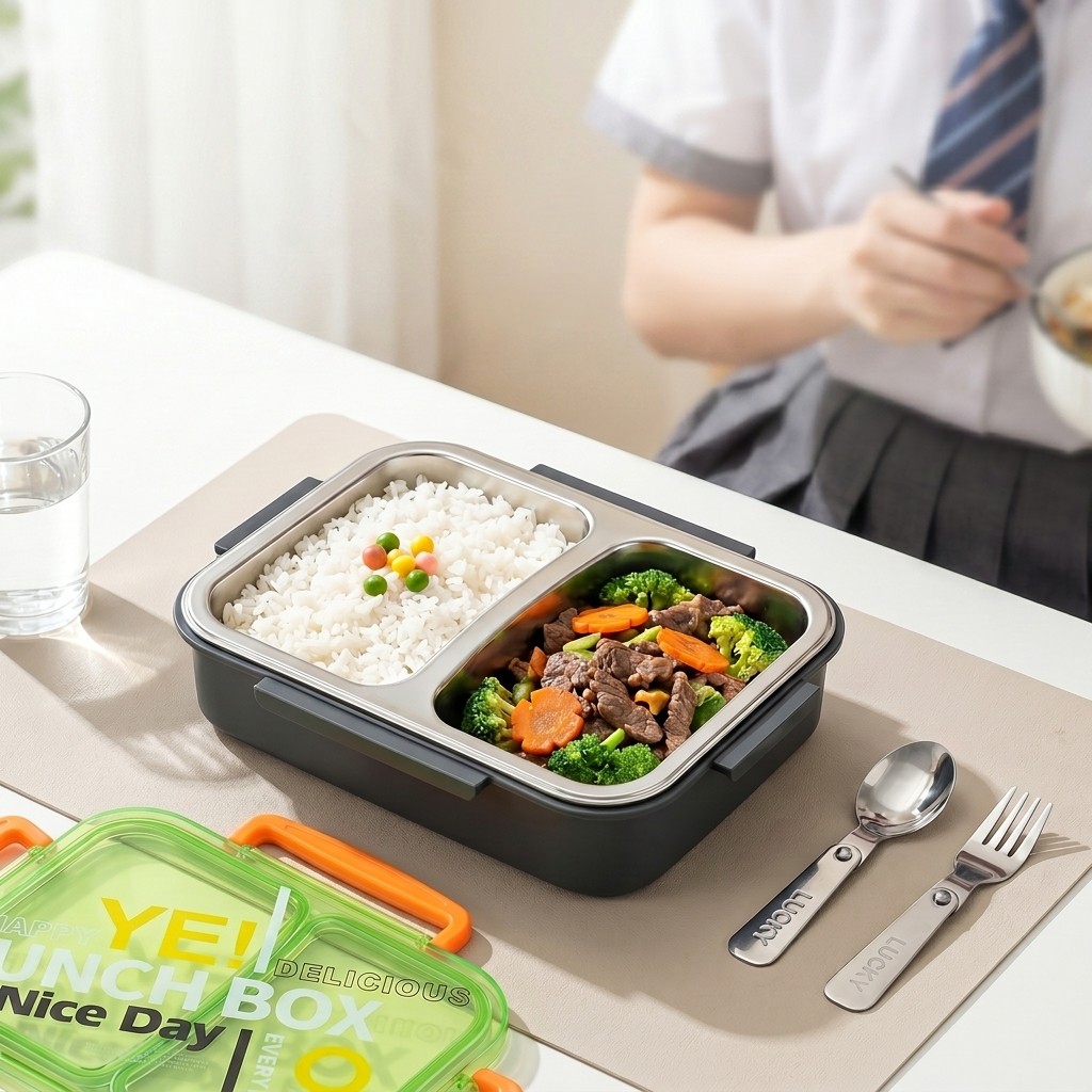 Lonchera Bento de Acero Inoxid - Food Storage Cabinet For Kitchen reseña y precio