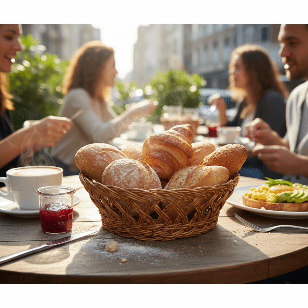 Cesta de frutas tipo ratán de  - Food Storage Without Plastic reseña y precio