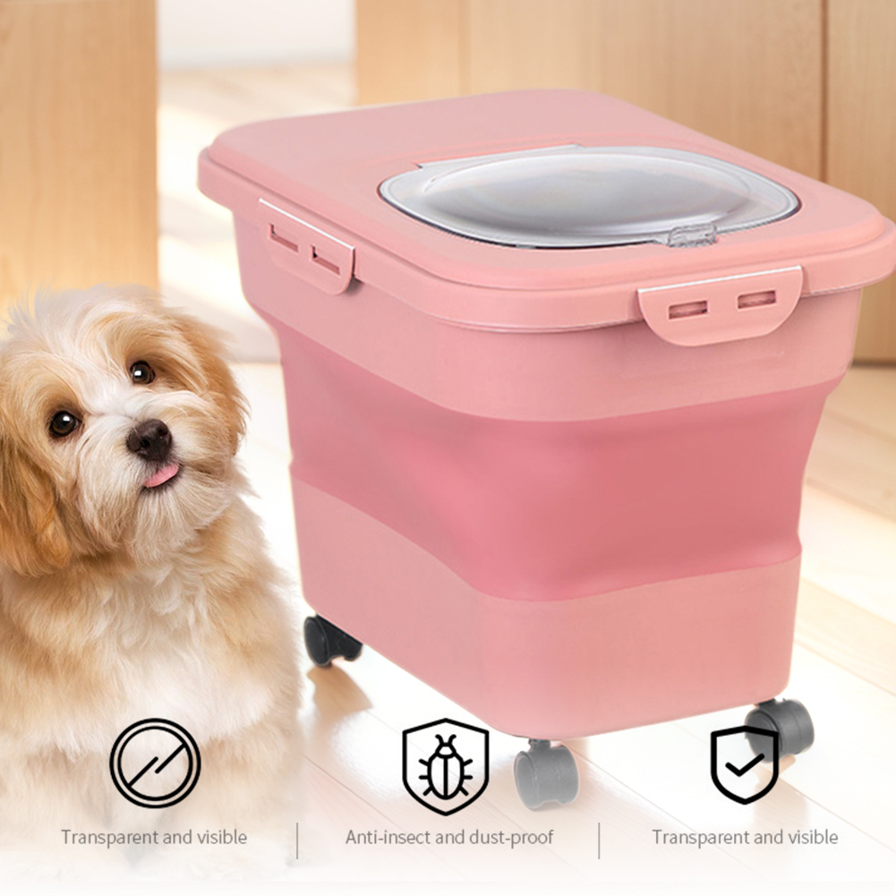 Caja de comida seca plegable p - Food Storage Containers B&M reseña y precio