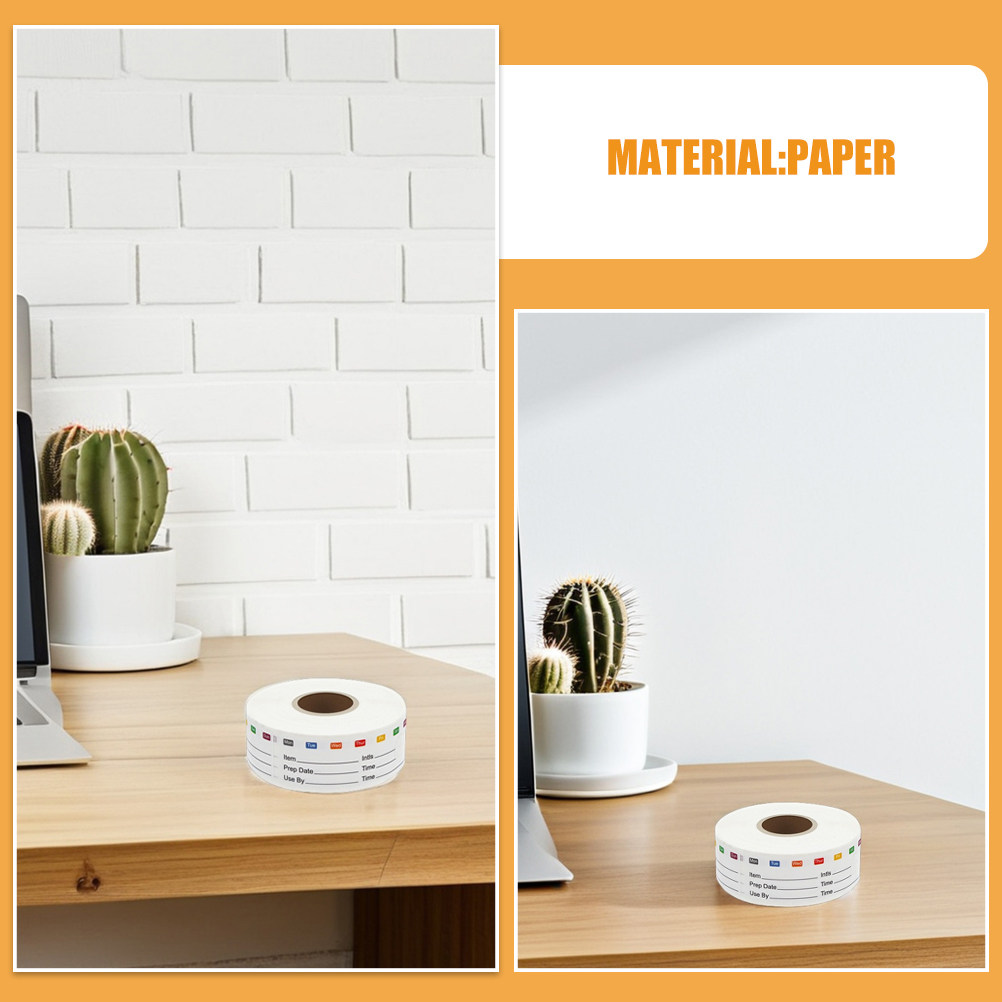 2 Rollos de Etiquetas Adhesiva - Food Storage Jar Labels reseña y precio