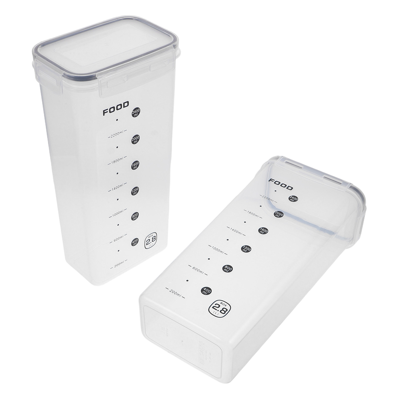 2 Recipientes Transparentes He - Food Storage Dispenser reseña y precio