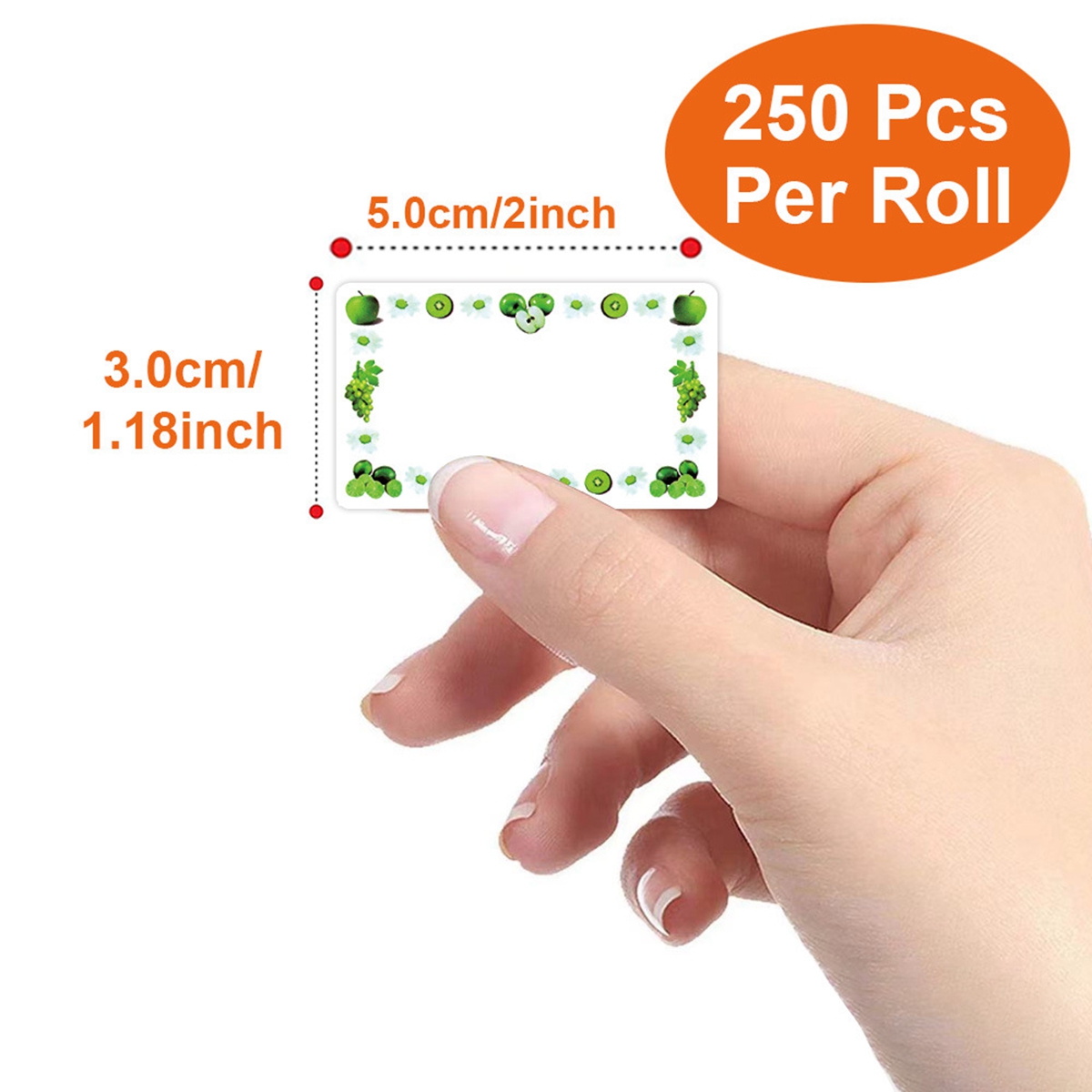 250 Etiquetas Rectangulares pa - Food Storage Jar Labels reseña y precio