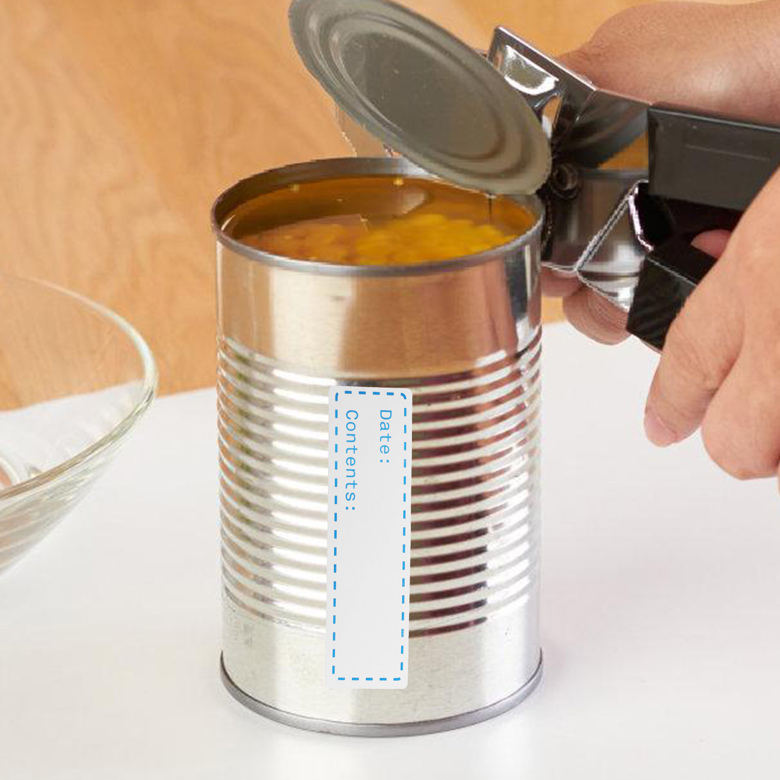 3 Rollos de Etiquetas Autoadhe - Food Storage Label reseña y precio