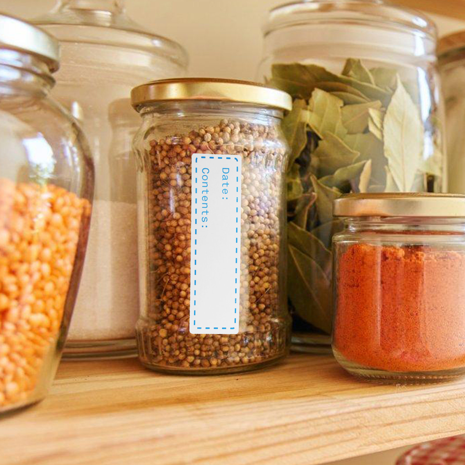 3 Rollos de Etiquetas Autoadhe - Food Storage Label reseña y precio