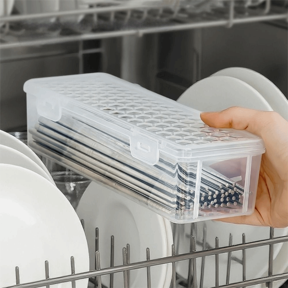 Caja de limpieza de vajilla pa - Food Storage Without Plastic reseña y precio